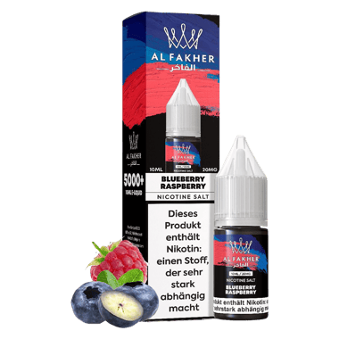 Al Fakher Liquid 10ml - Blueberry Raspberry 20mg